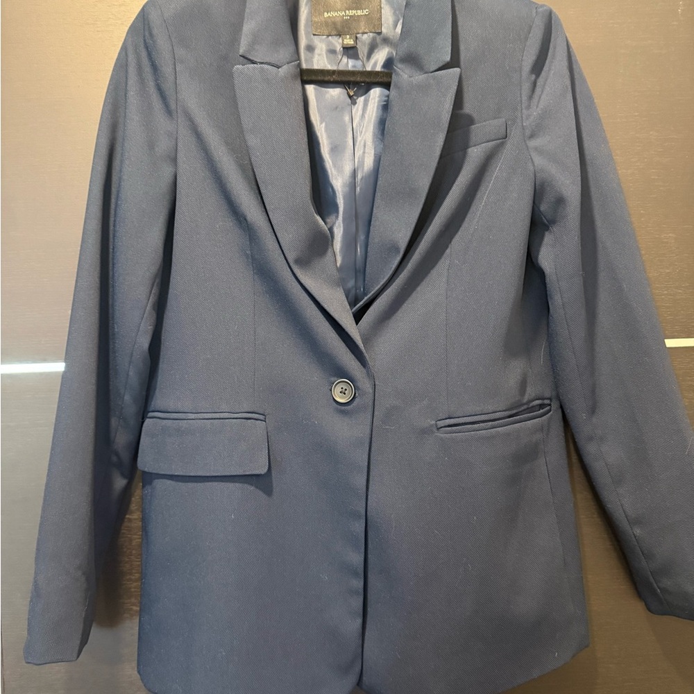 Navy Blue Women's Blazer
